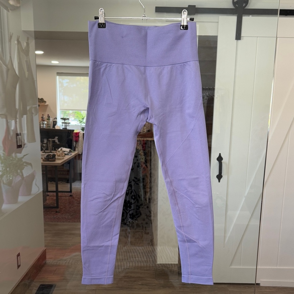 Lilac High-Waist Kids Leggings